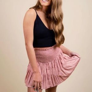 Rose Mini Skirt